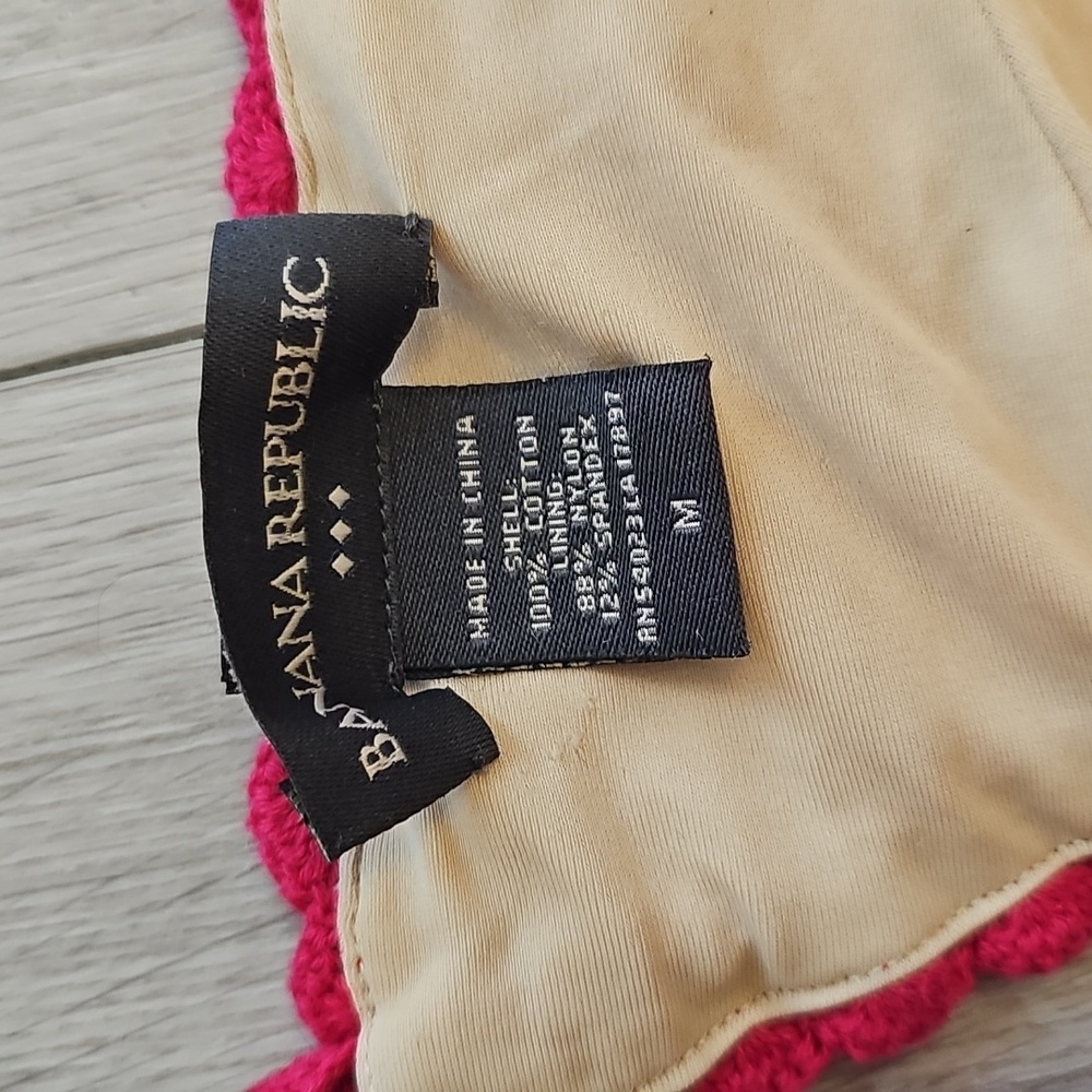 Banana Republic Boho Festival‎ Crochet Lined Tie Bikini Set, Medium - Picture 5 of 14